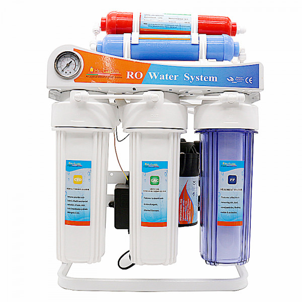 75GPD home purified reverse osmosis water filtration