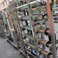 نظام RO مزدوج المرور مع نظام EDI للطب في المستشفيات