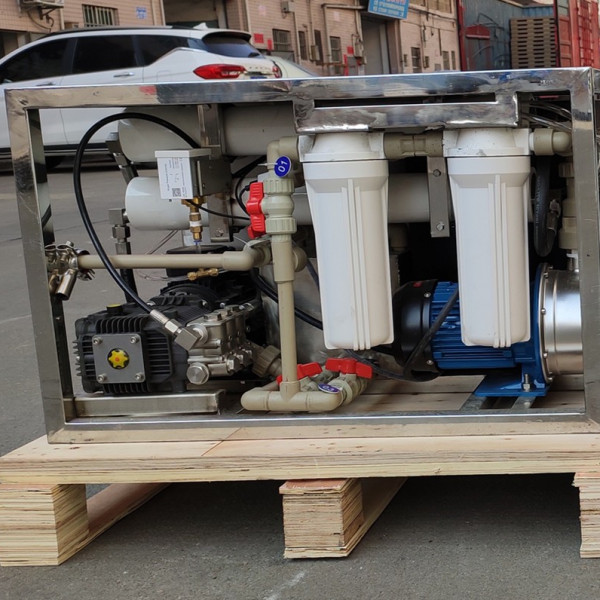 1500LPD seawater desalination RO system for yachat
