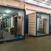 Containerized seawater treatment plant 320TPD for drinking water