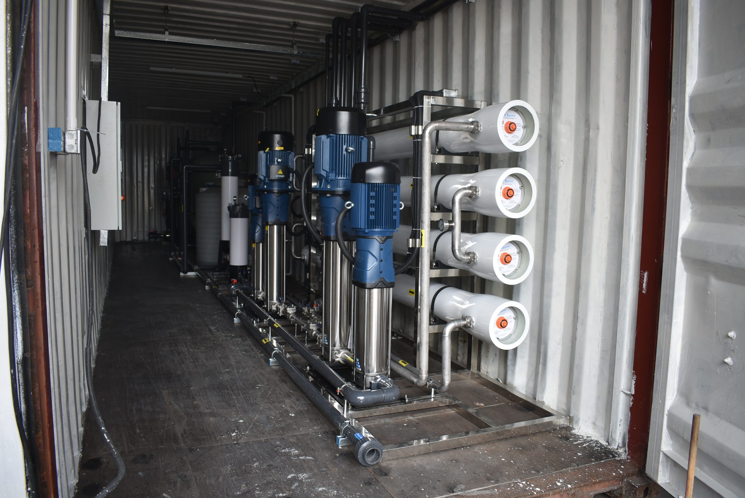 CONTAINERIZED MOBILE WATER TREATMENT SYSTEMS | RO AGUA