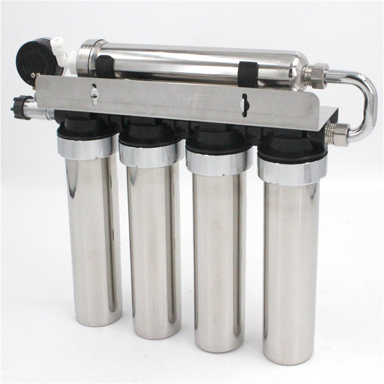 COMFEE' Sistema de ósmosis inversa de 5 etapas, filtro de agua certificado  NSF para debajo del fregadero, fácil instalación, sistema de filtración de
