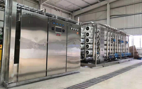100m3/H RO water filter plant  for bottle water factory