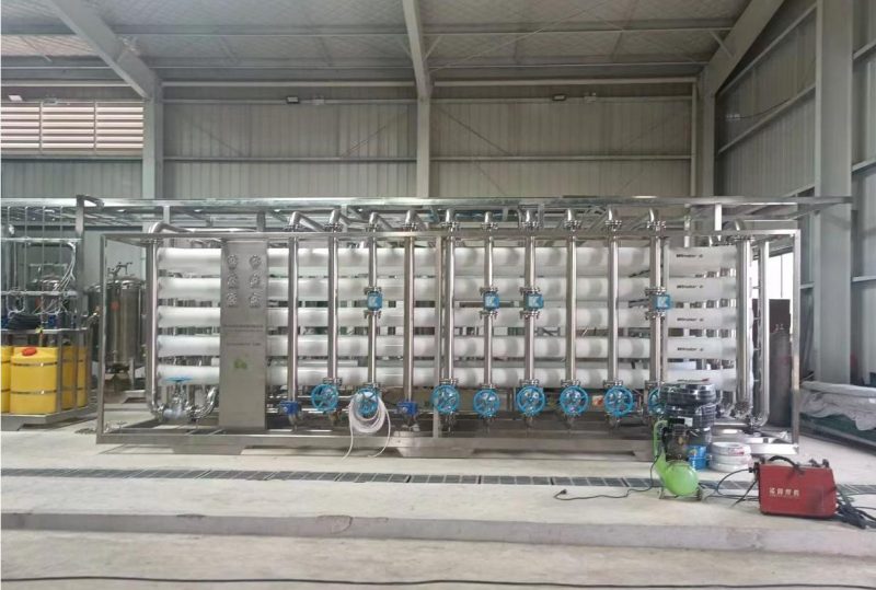 Large capacity reverse osmosis plant for bottle water factory