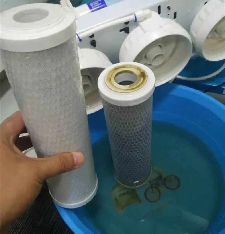 the pre-filter cartridge replacement