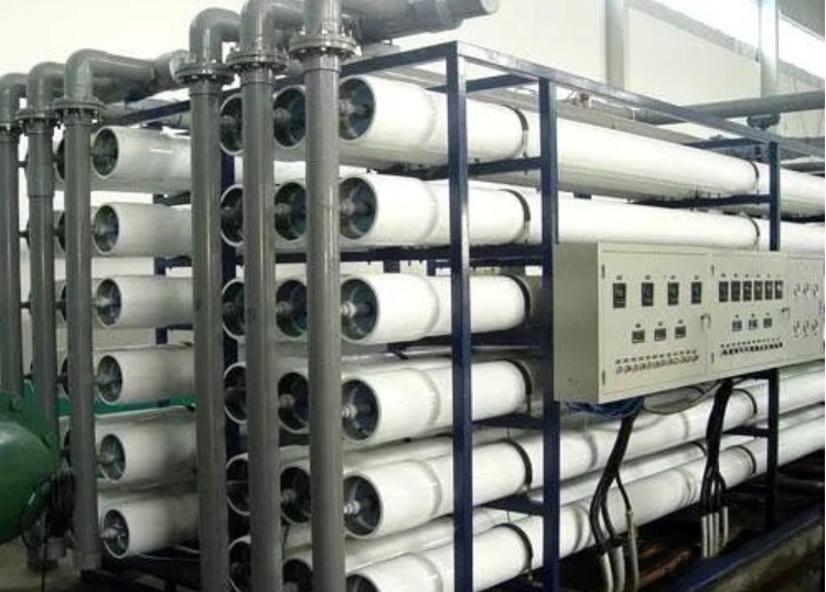 reverse osmosis plant during downtime