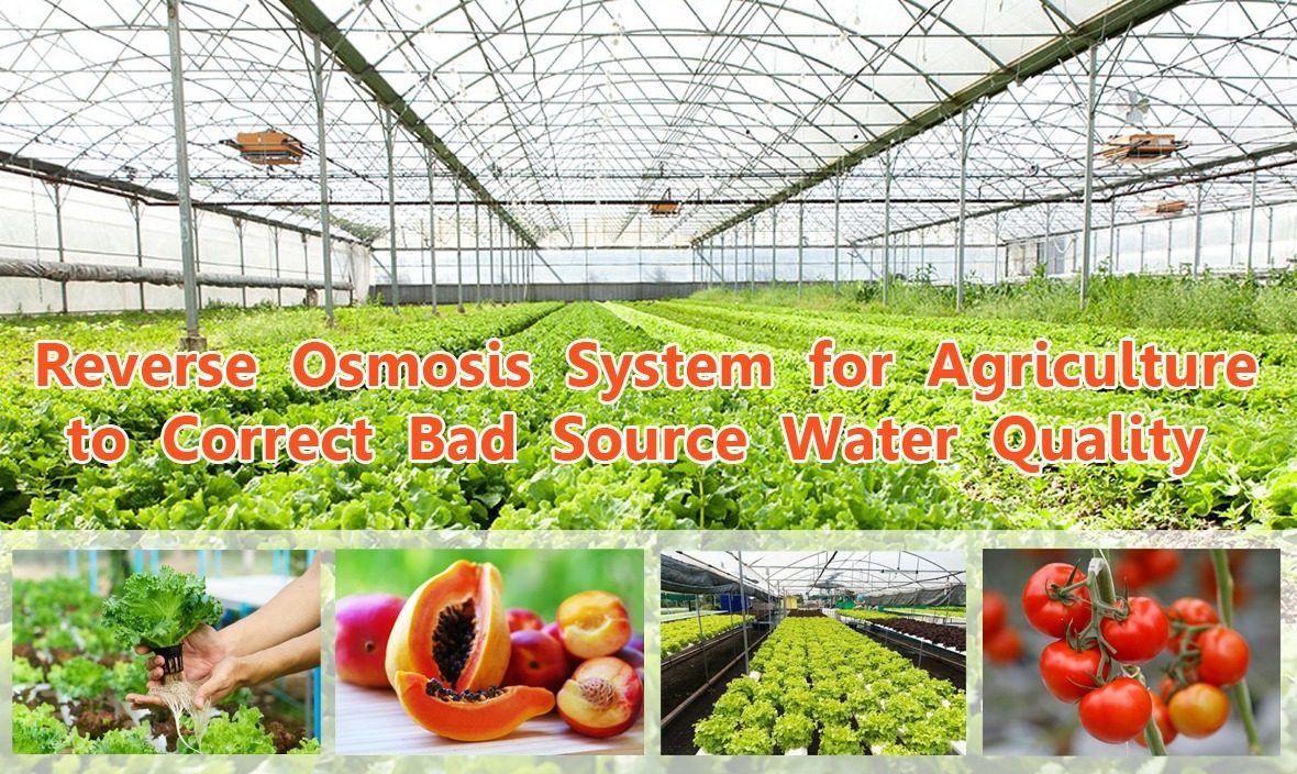 water treatment in the Agriculture industry