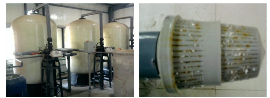 sistema descalcificador de agua