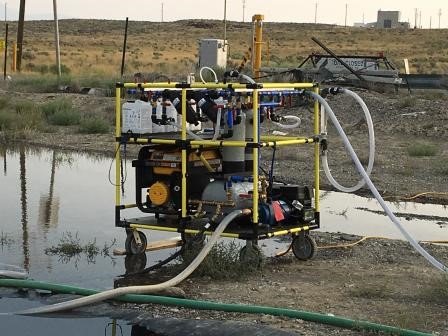 Purification de l'eau de secours en cas de catastrophe