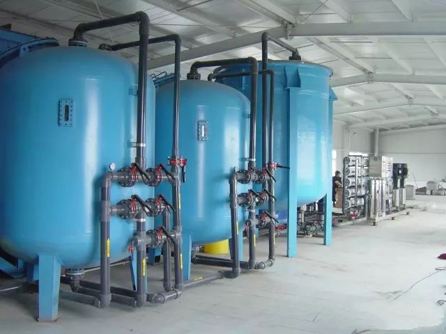 Sistema de tratamiento de agua de pozo.