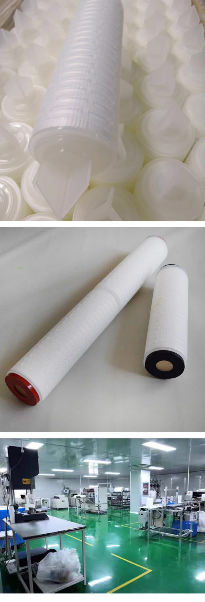 pleated filter cartridge manufacture 