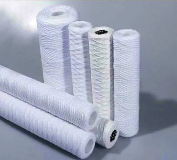 Cartuchos de filtro enrollados en cadena