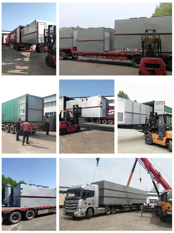 Sewage Treatment Plant container